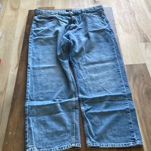 Lee Women's Relaxed Fit Blue Jeans